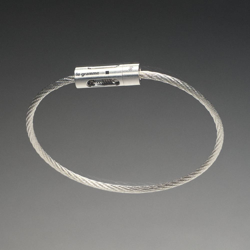 focus : bracelet câble perforé 8g