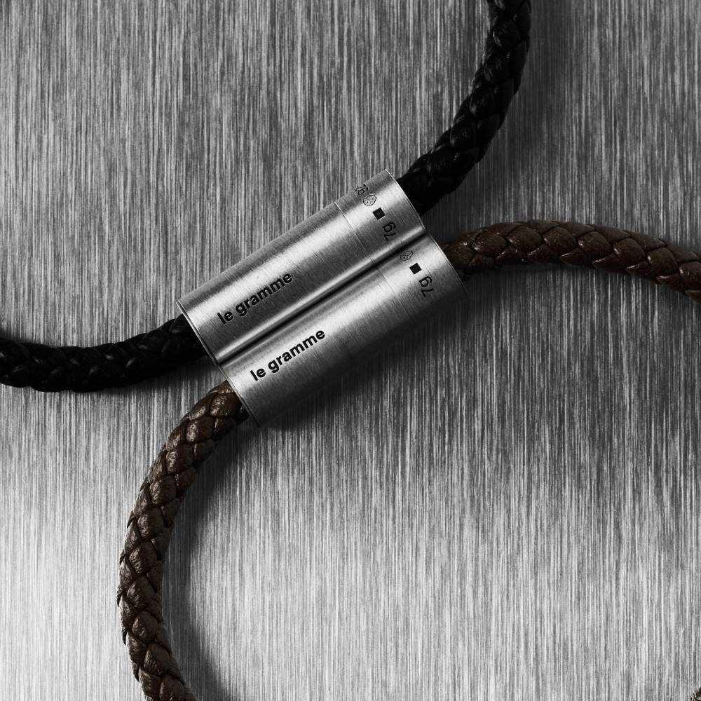 leather cable bracelet le 7g