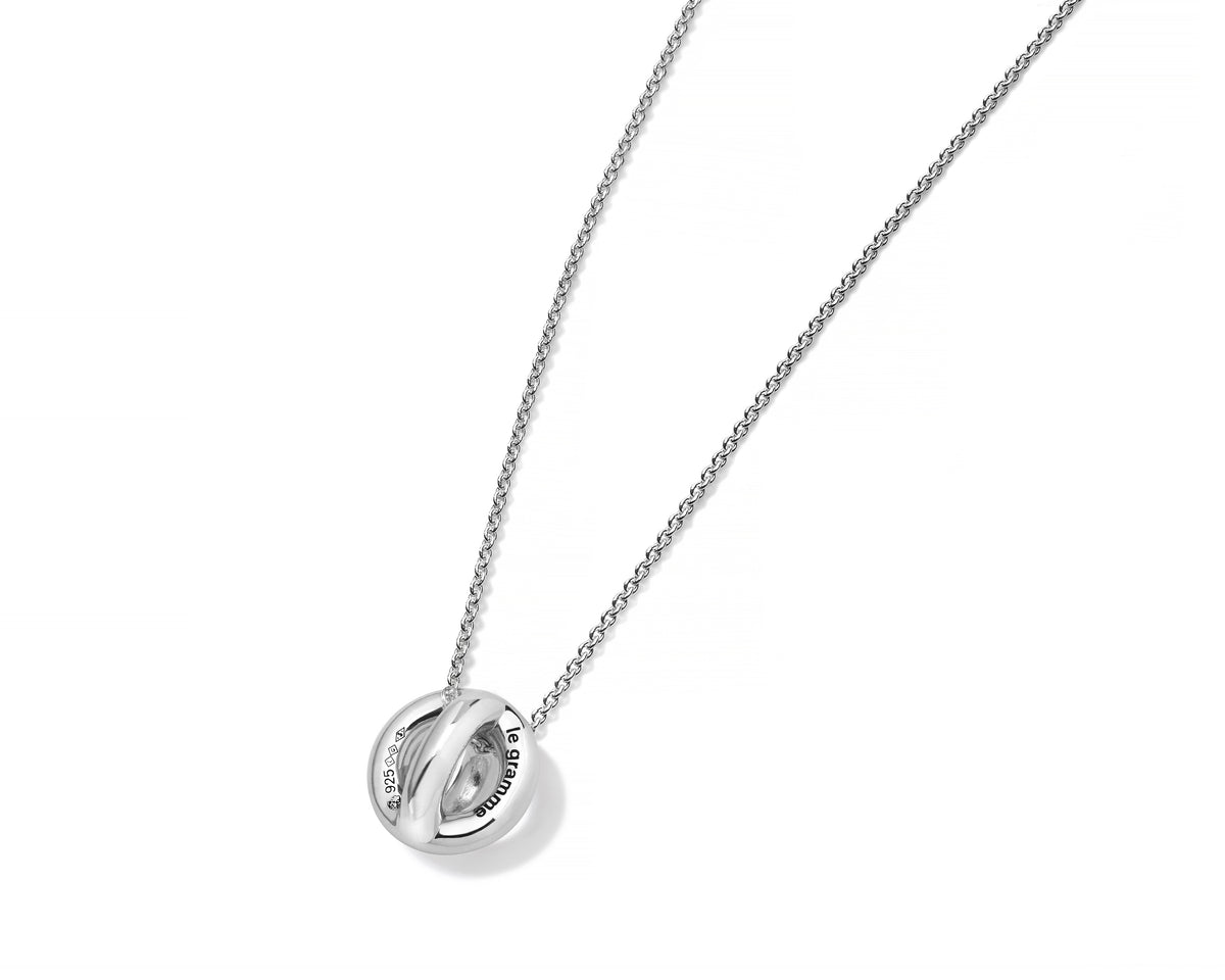 LE GRAMME シルバーネックレス シルバー925 3g entrelacs entrelacs medal la 3g – le gramme