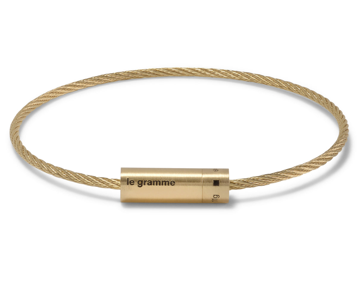cable bracelet le 11g – le gramme