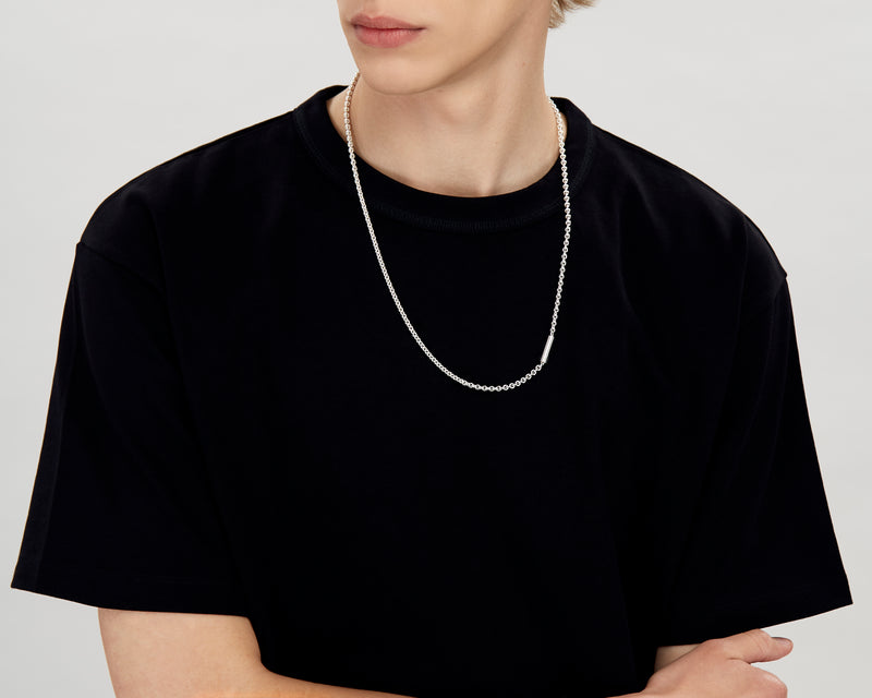 cable necklace on chain le 27g