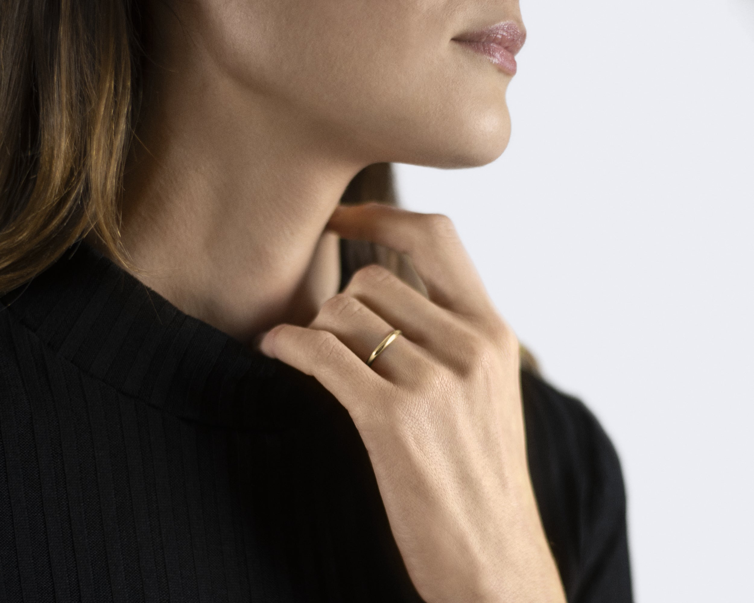 half bangle ring la 2g