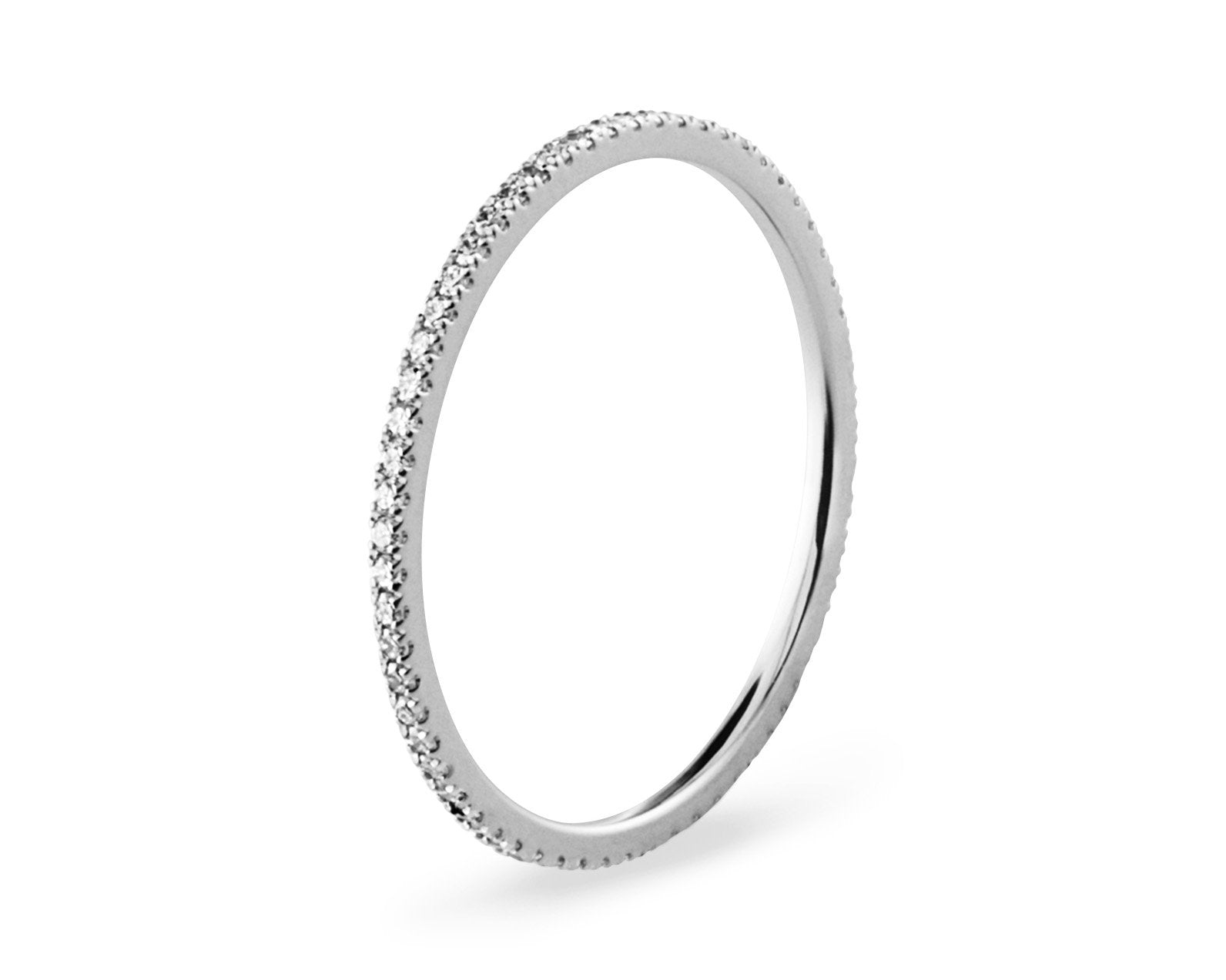 la with diamonds 1g ring