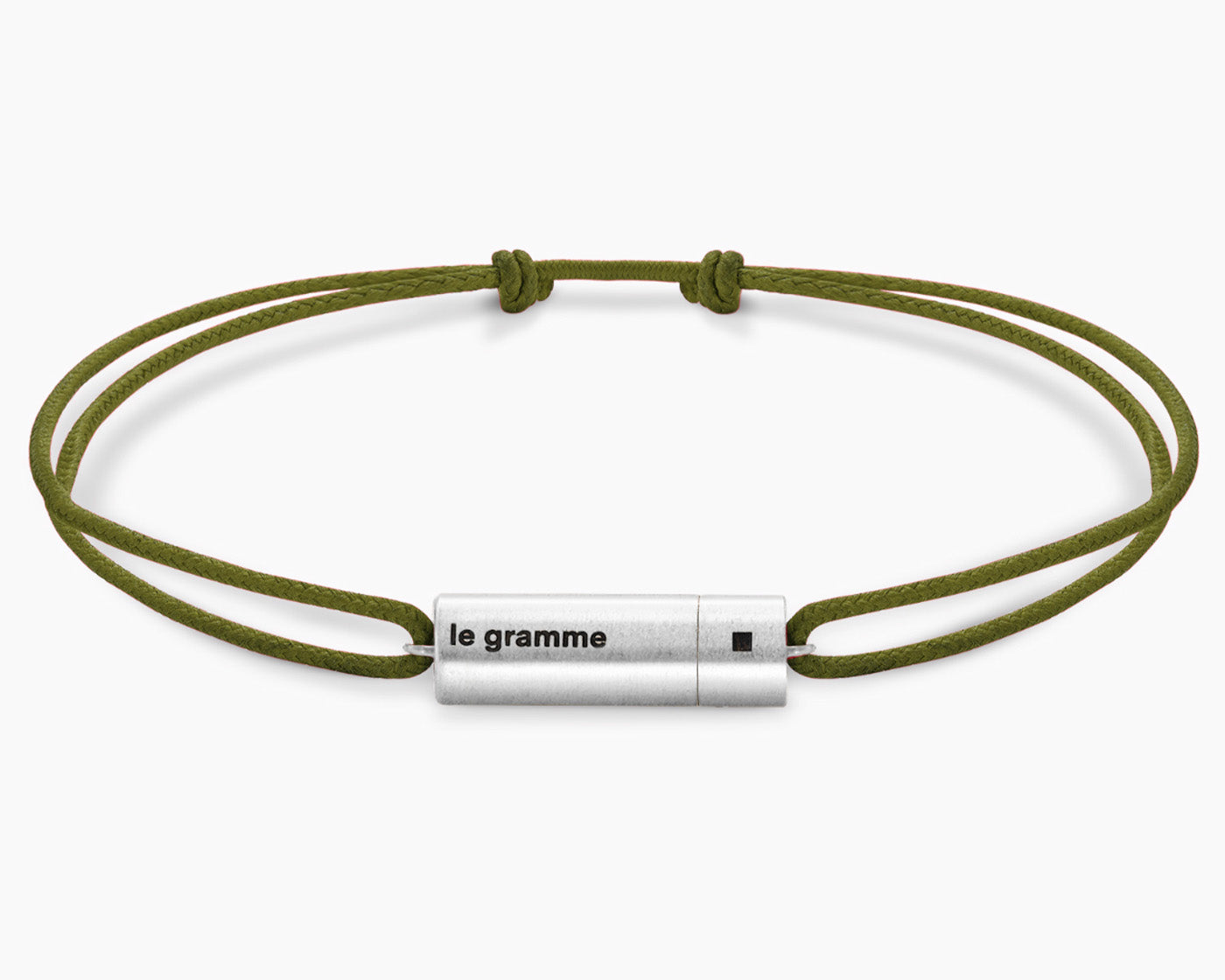 khaki cable cord bracelet le 5g