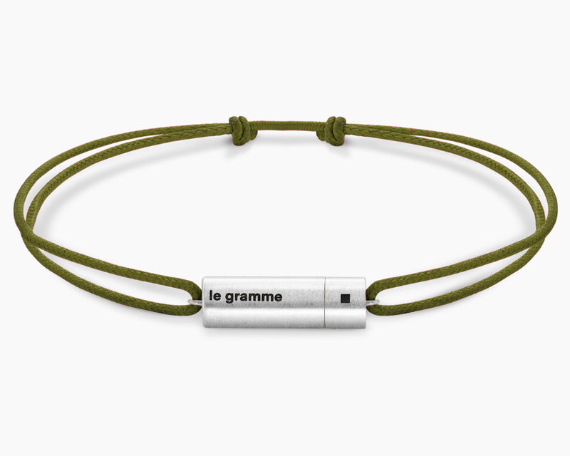 khaki cable cord bracelet le 5g