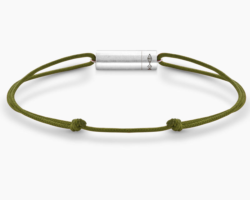 khaki cable cord bracelet le 5g