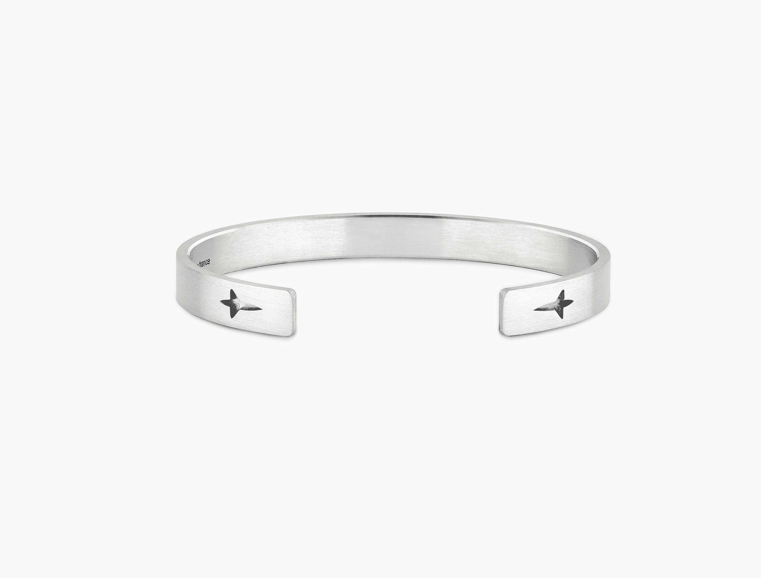 perforated ribbon bracelet le 21g le gramme x La Patrouille de France