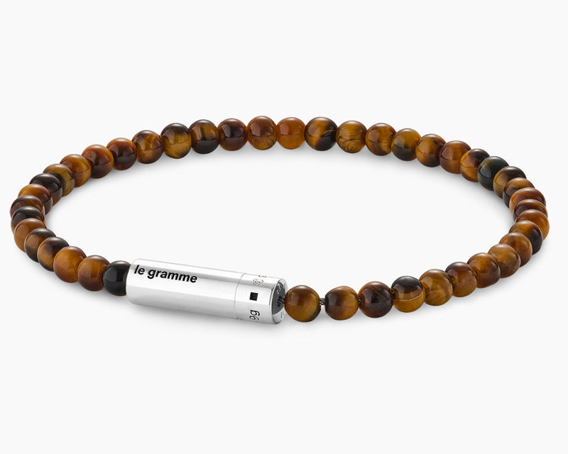 bracelet beads oeil de tigre le 9g