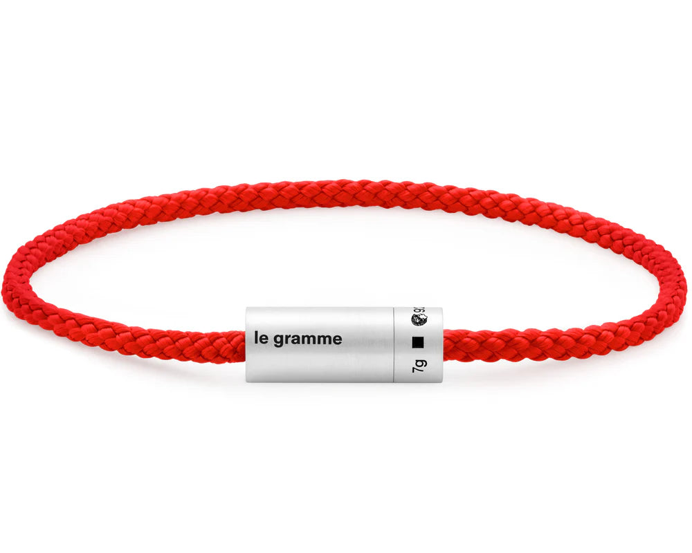 【関税込み】Le Gramme オレンジ Nato Cable Le 7g ブレスレット orange nato cable bracelet le 7g – le gramme