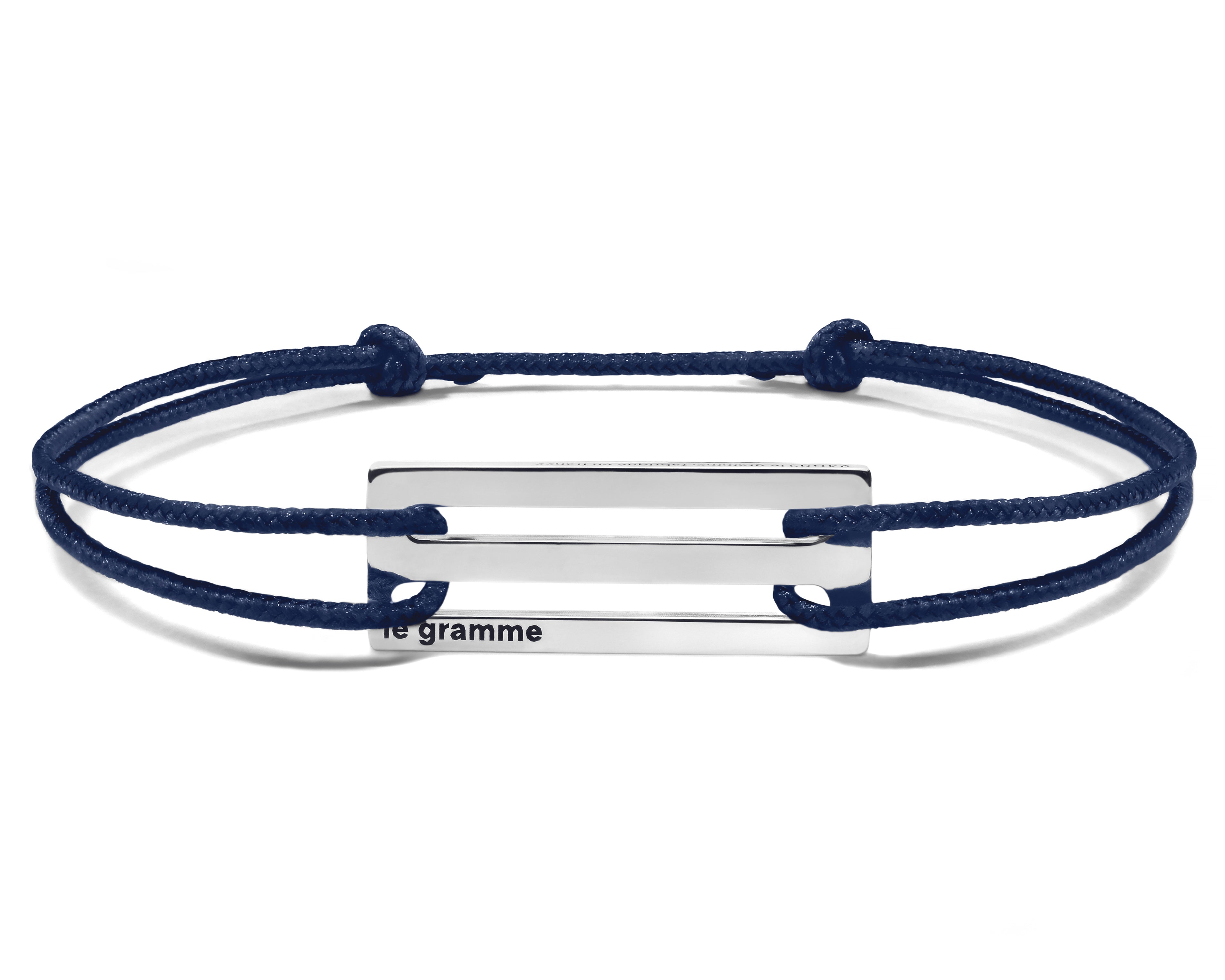 men's silver bracelets le gramme