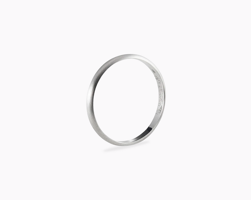 bague demi-jonc la 2g