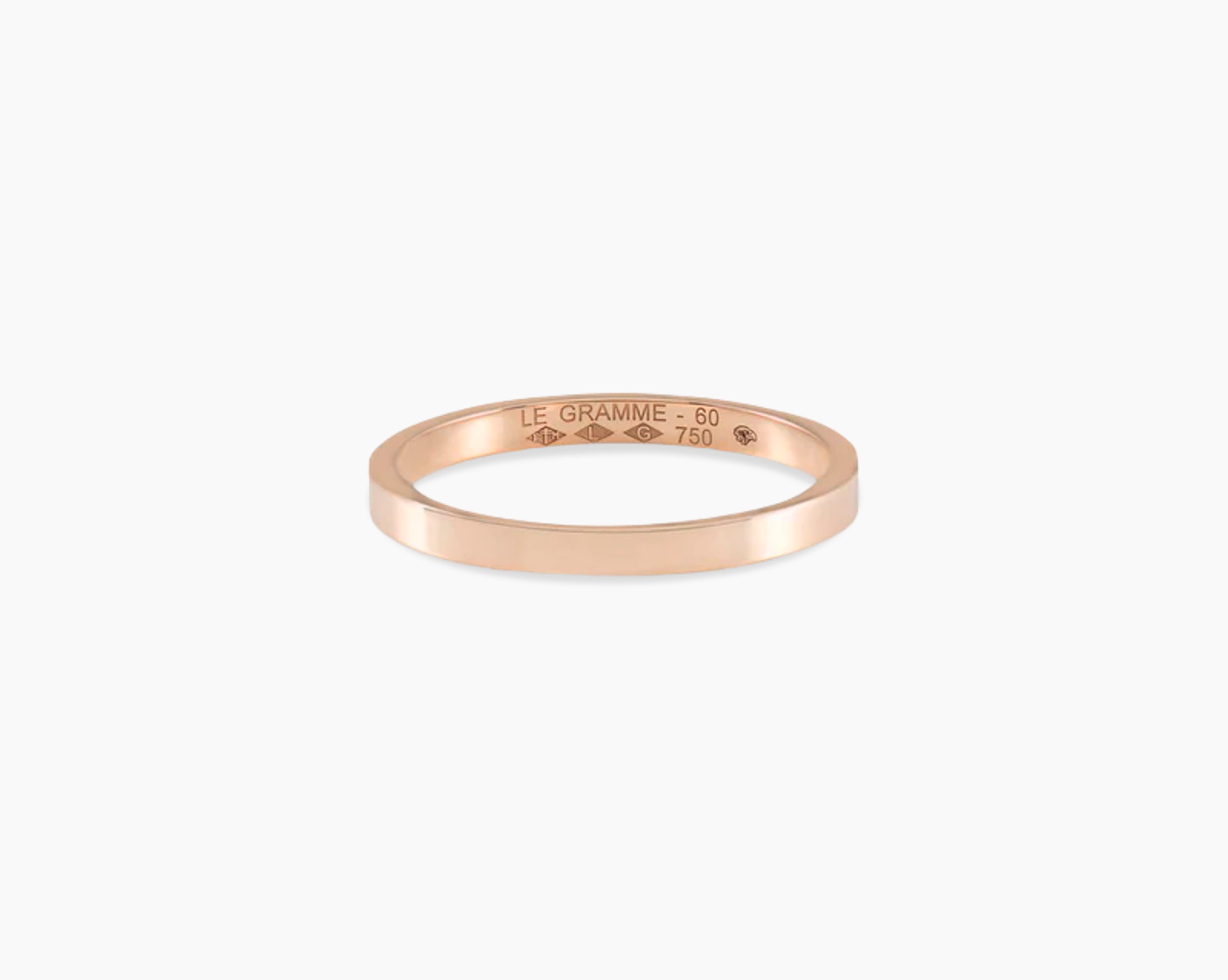 bague ruban 1,4mm la 3g