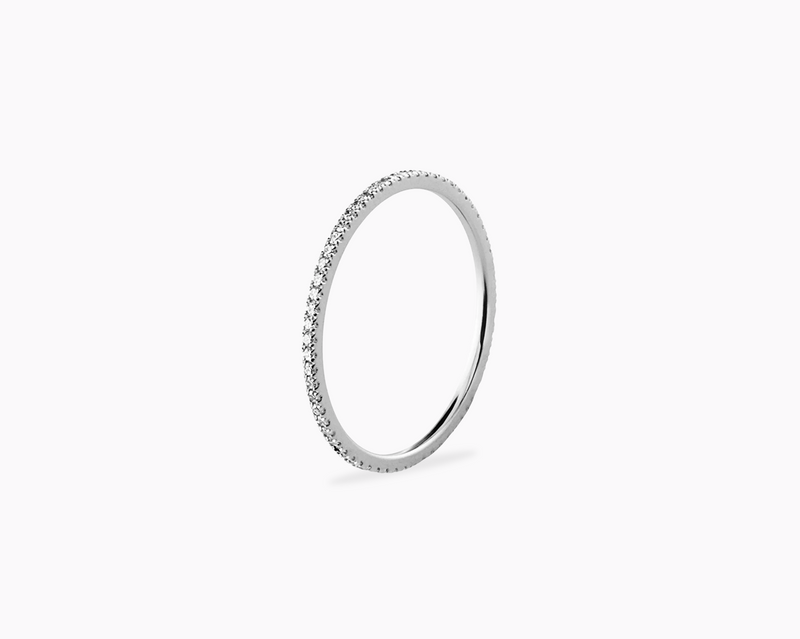 la with diamonds 1g ring 