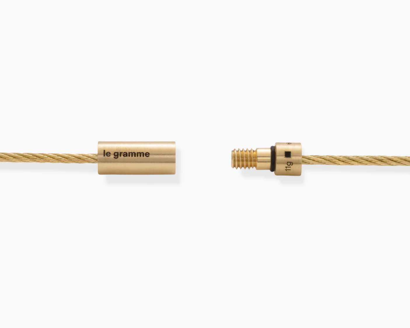 cable bracelet le 11g
