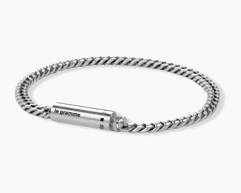 bracelet câble gourmette le 12g