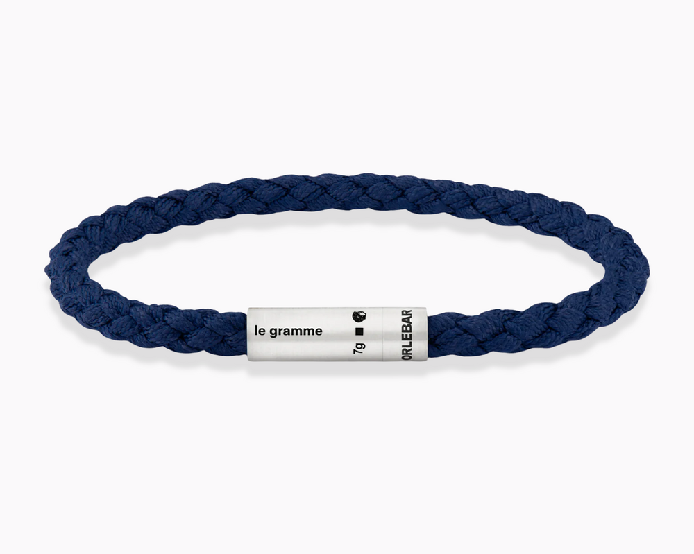 red interlaced cord bracelet le 1g – le gramme