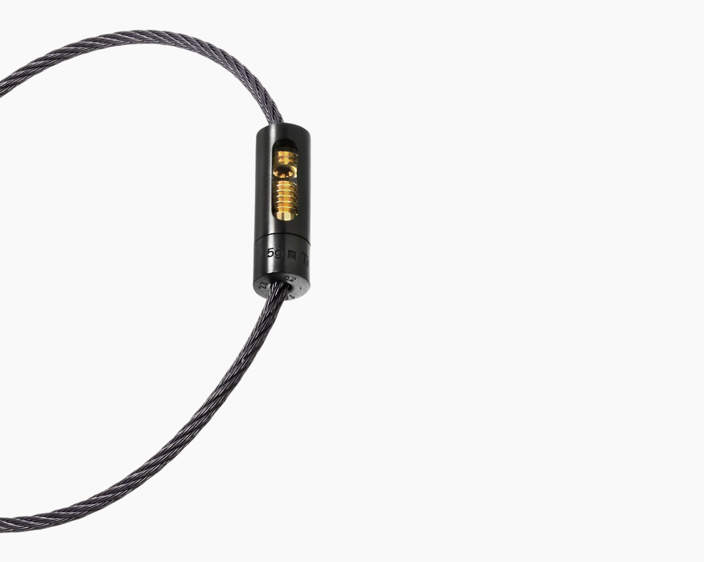 bracelet câble perforé le 5g