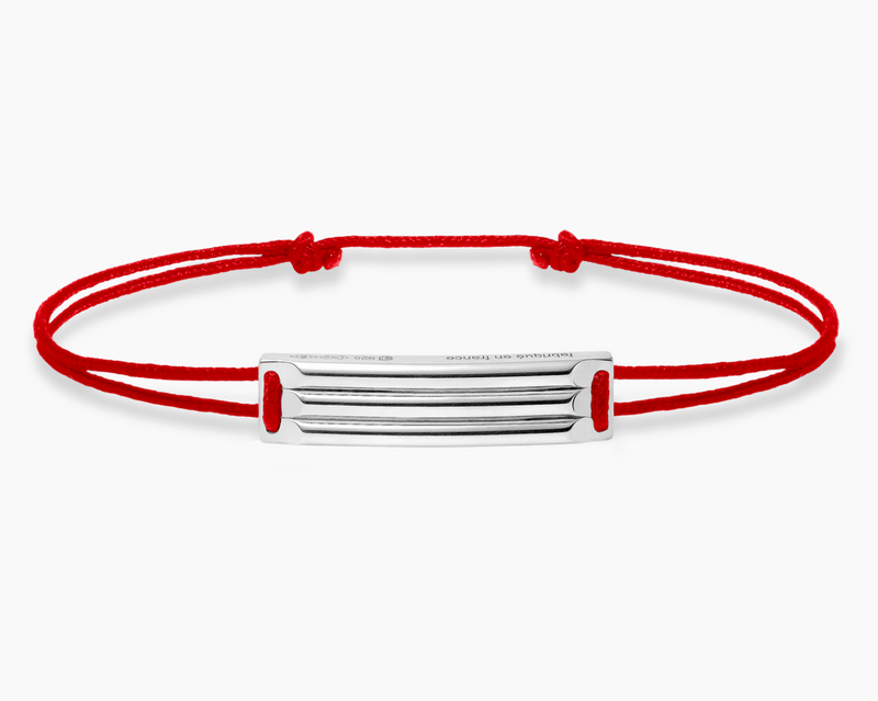 godron red cord bracelet le 5g