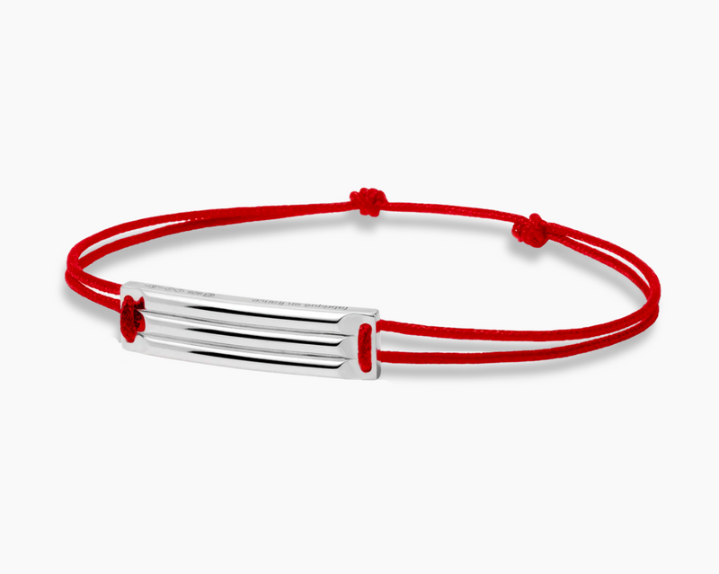 godron red cord bracelet le 5g