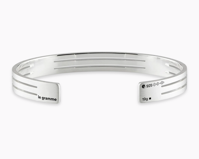 bracelet ruban perforé le 19g