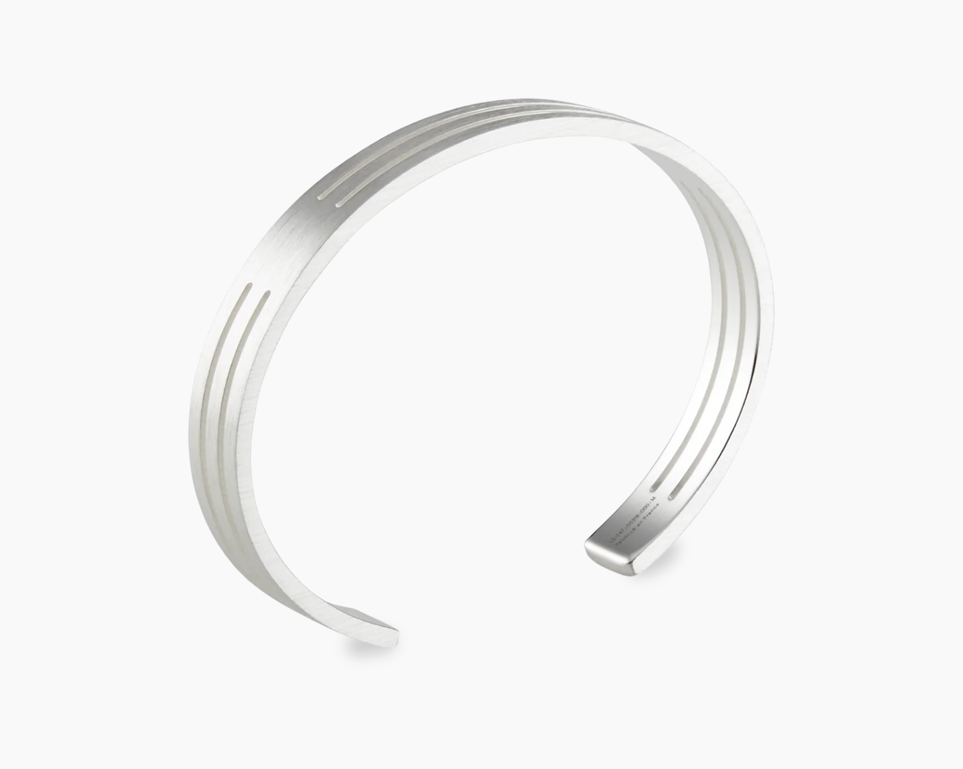 bracelet ruban perforé le 19g