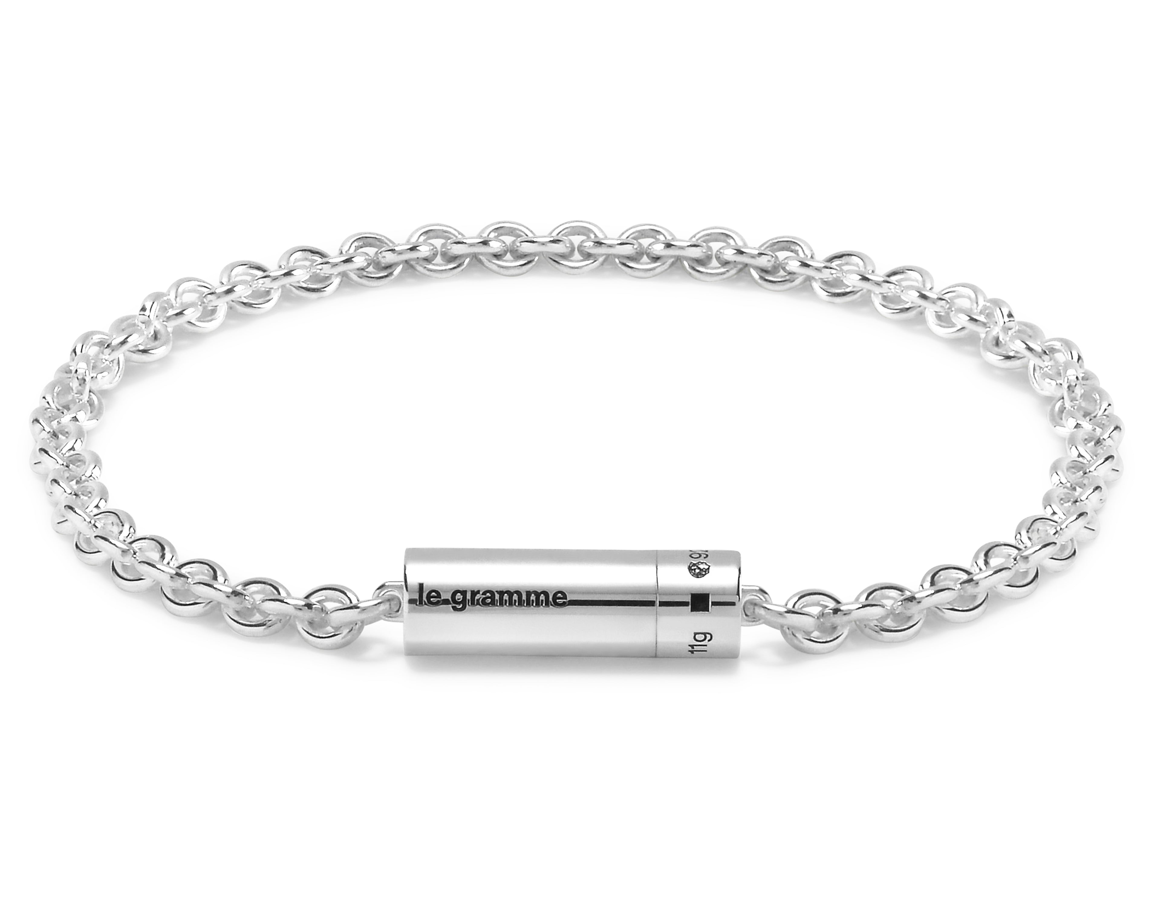 ルグラム LE GRAMME chain cable bracelet 27g LE GRAMME chain cable bracelet(polished/11g) - Unlimited