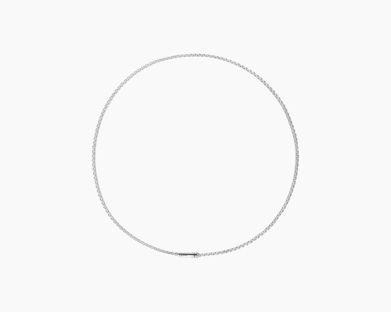 collier câble sur chaîne le 27g