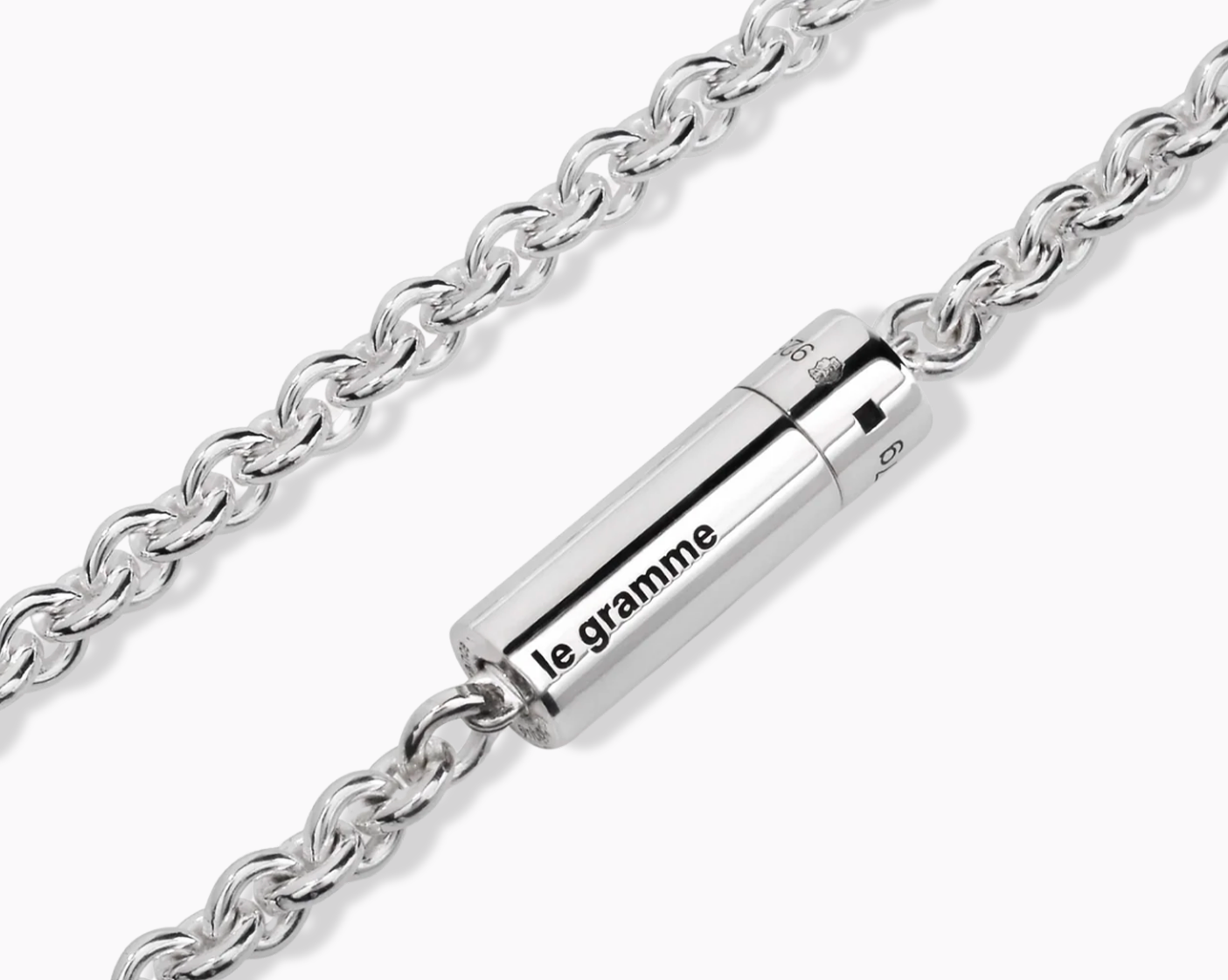 collier câble sur chaîne le 27g