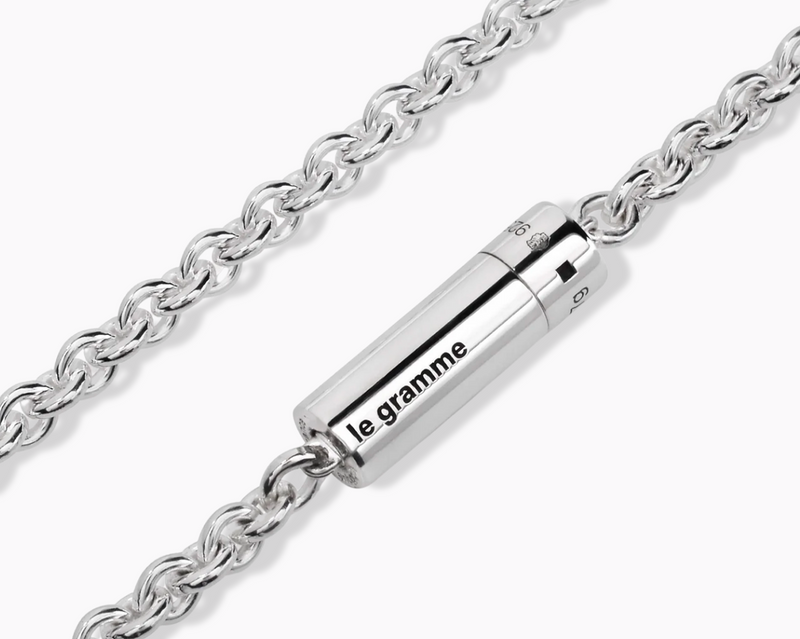 collier câble sur chaîne le 27g