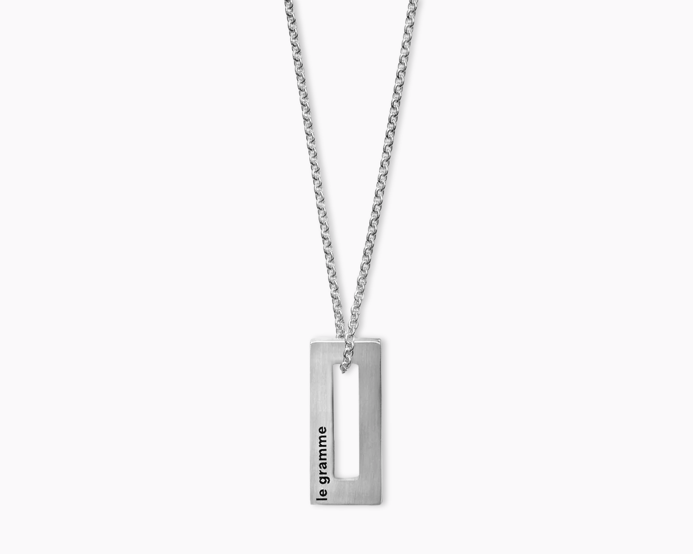 rectangle necklace le 1.5g