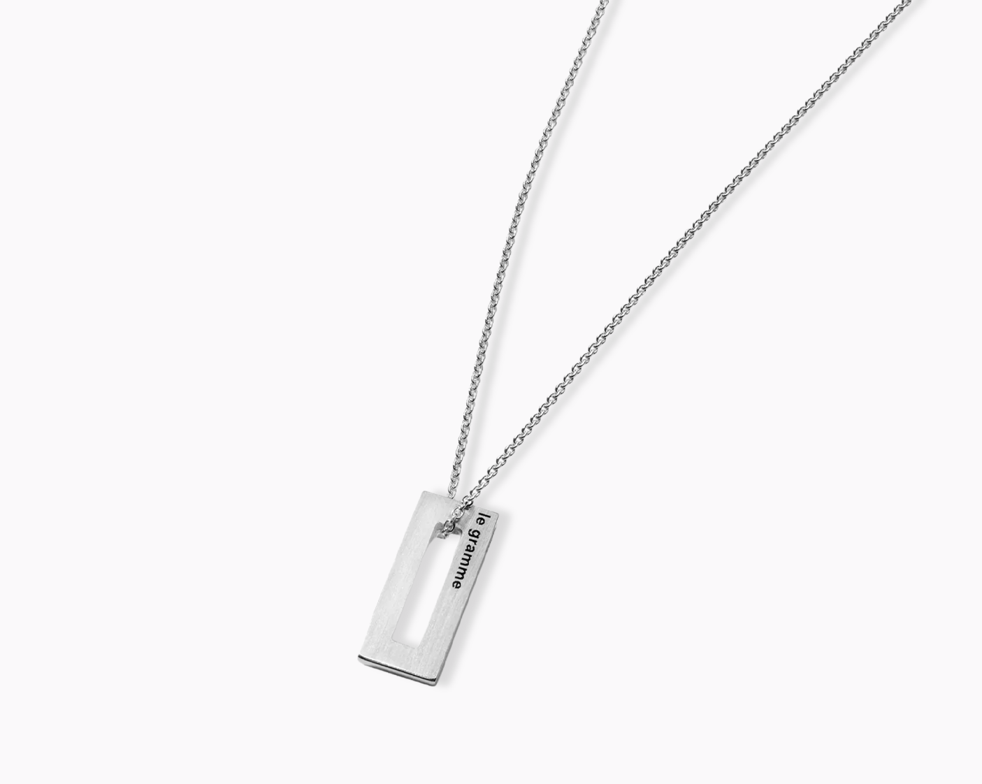 rectangle necklace le 1.5g