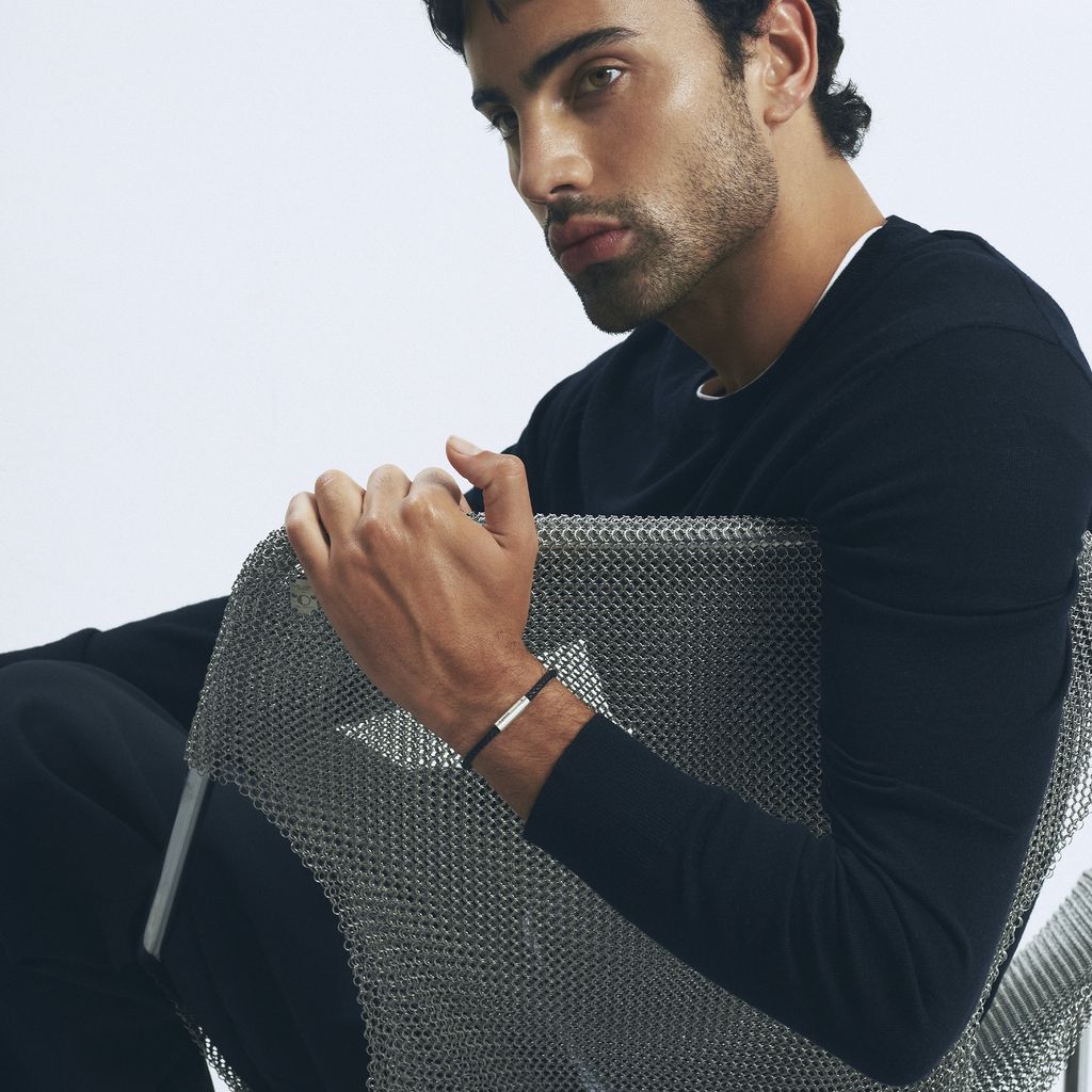 leather cable bracelet le 7g
