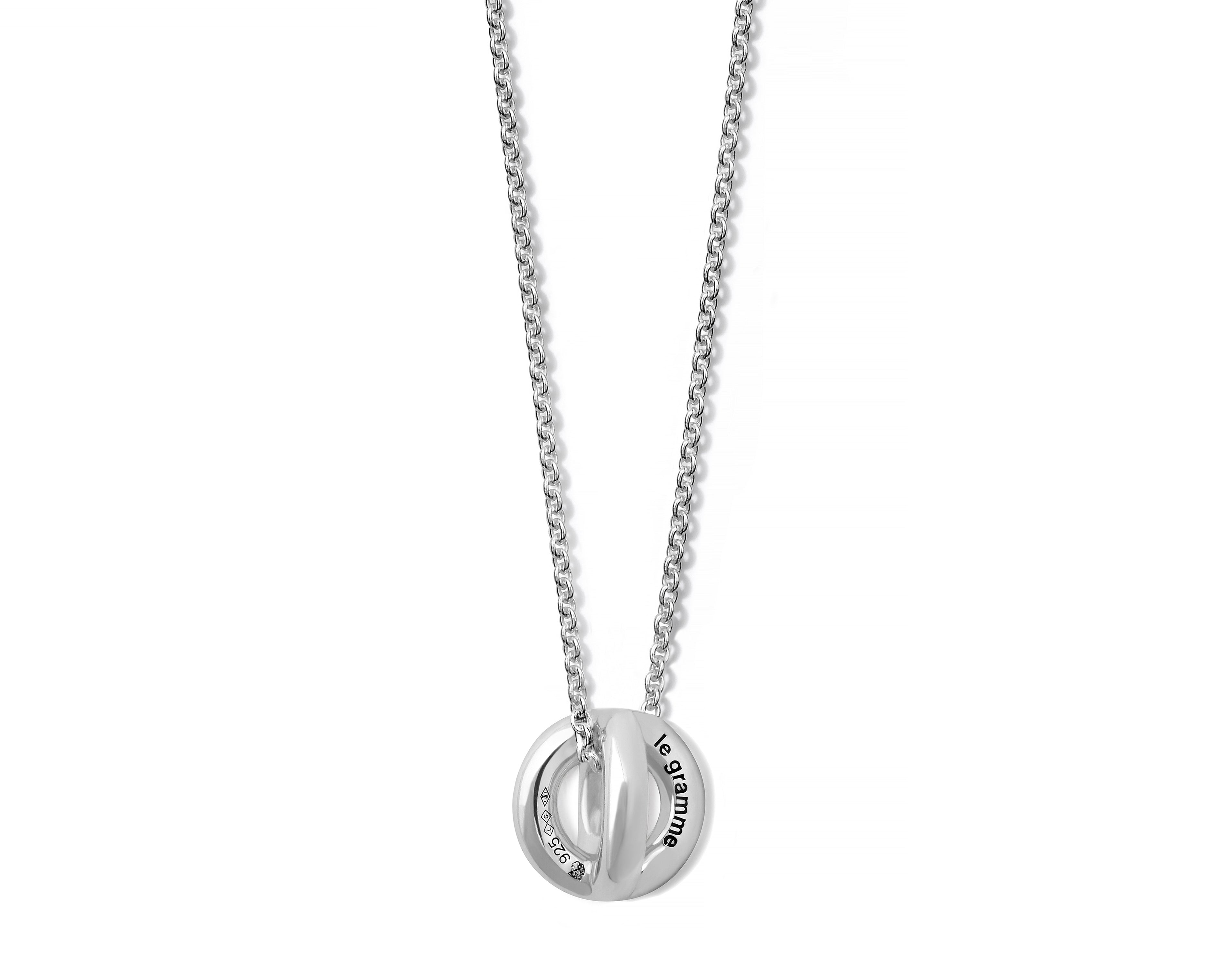【LE GRAMME 】34/10ths Sterling Silver Necklace ネックレス silver necklaces – le gramme