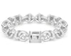 entrelacs bracelet with diamonds le 87g