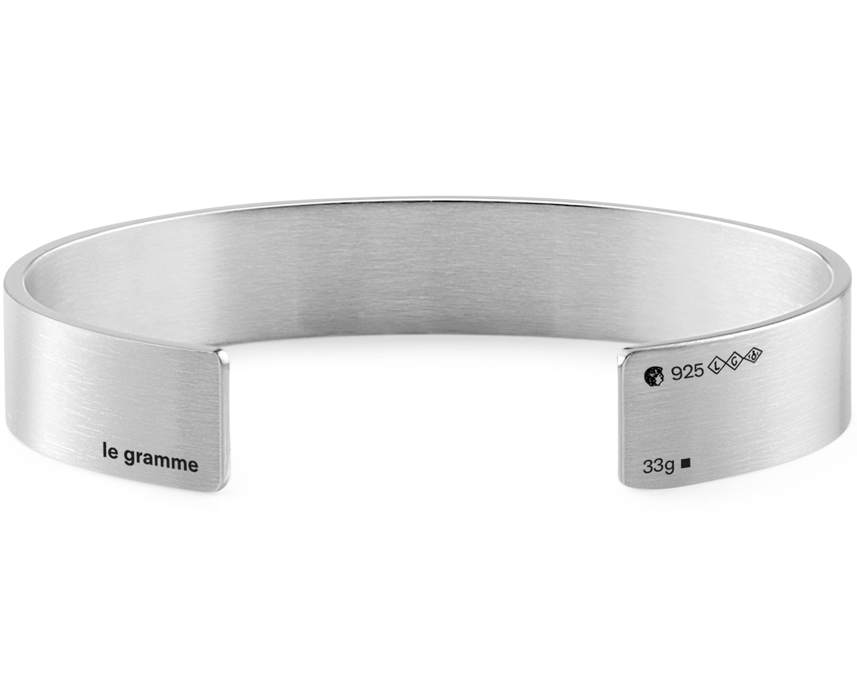 購入を考えているのですがLE GRAMME  33G RIBBON BRACELET BRUSHED