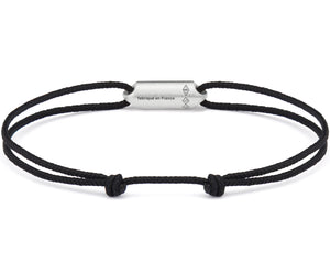 black cord bracelet le segment le 3g