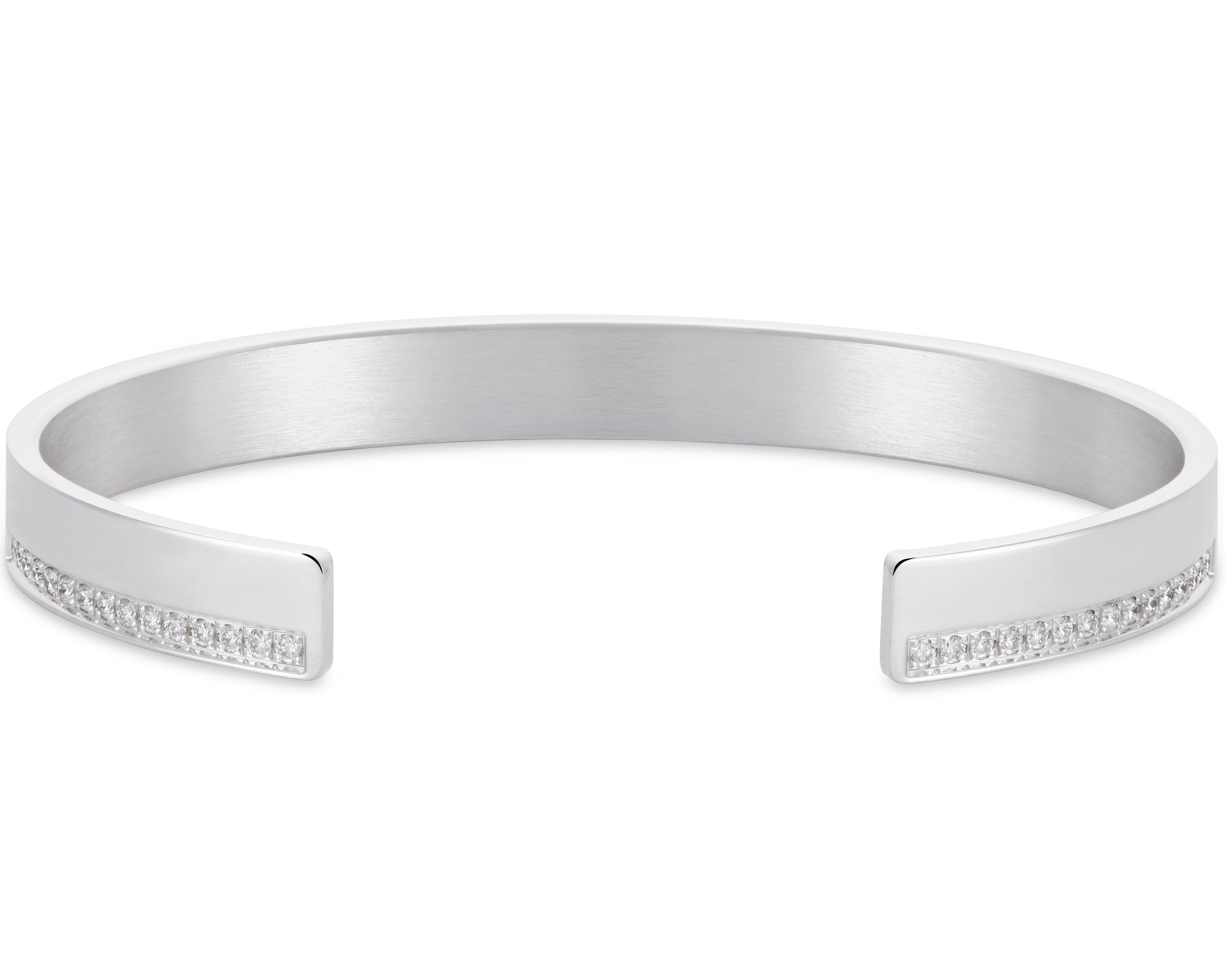 bracelet ruban le 20g serti diamants