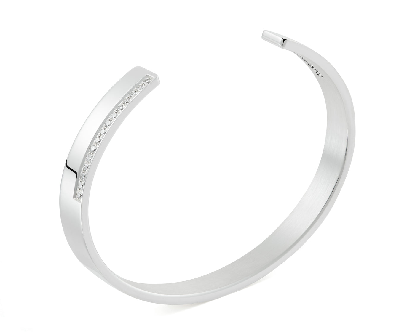 bracelet ruban le 20g serti diamants