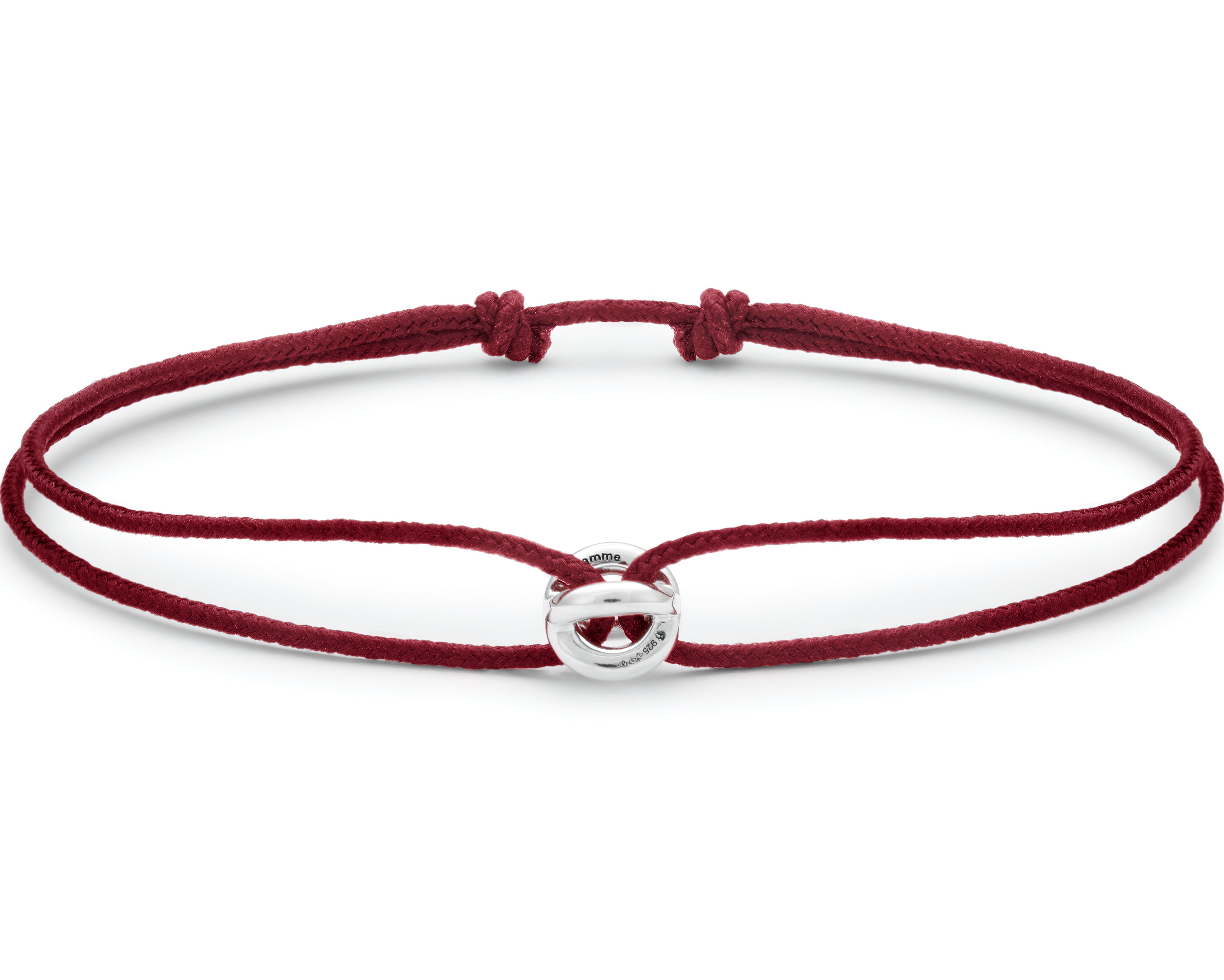 LE GRAMME シルバーネックレス シルバー925 3g entrelacs entrelacs medal la 3g – le gramme