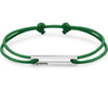 perforated green cord bracelet le 1.7g