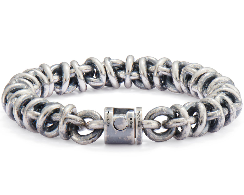 entrelacs bracelet le 103g
