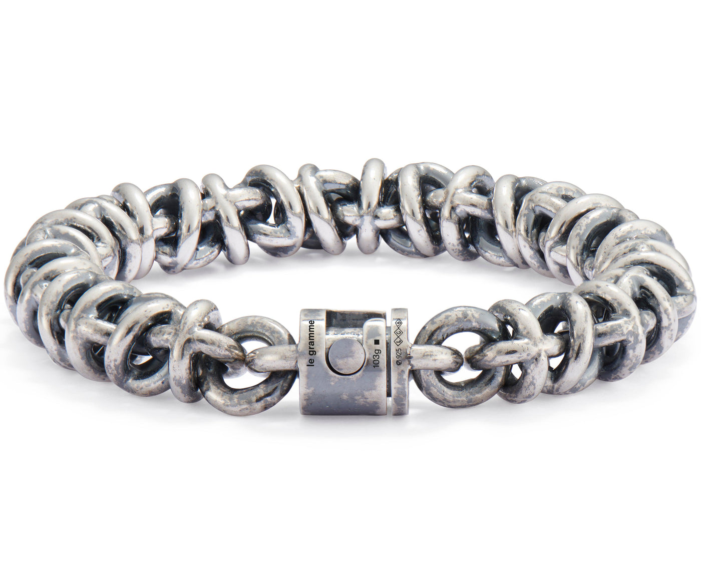 entrelacs bracelet le 103g