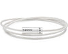 triple turn cable bracelet le 11g