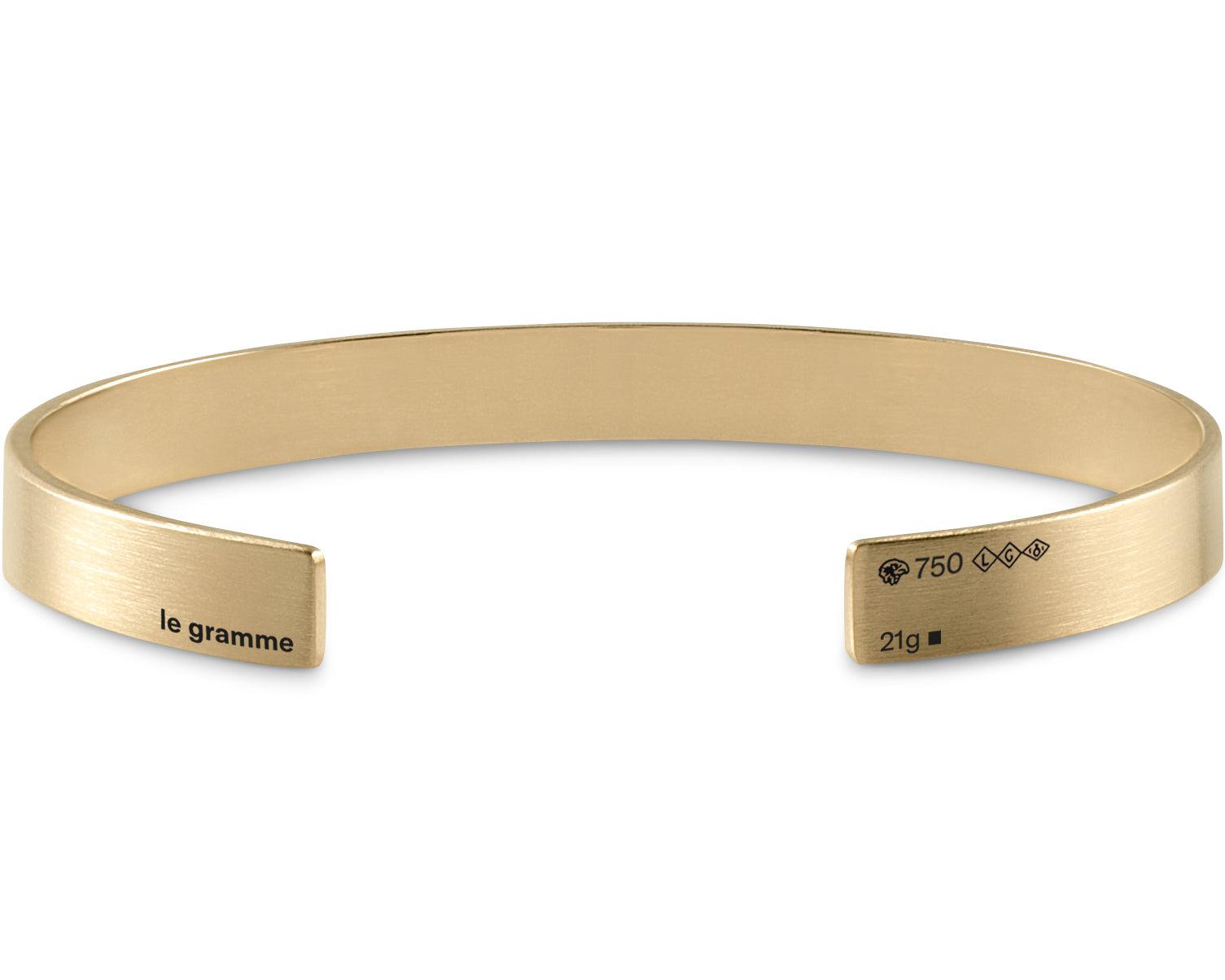 Le Gramme Le 21g リボン ブレスレット ribbon bracelet le 21g – le gramme