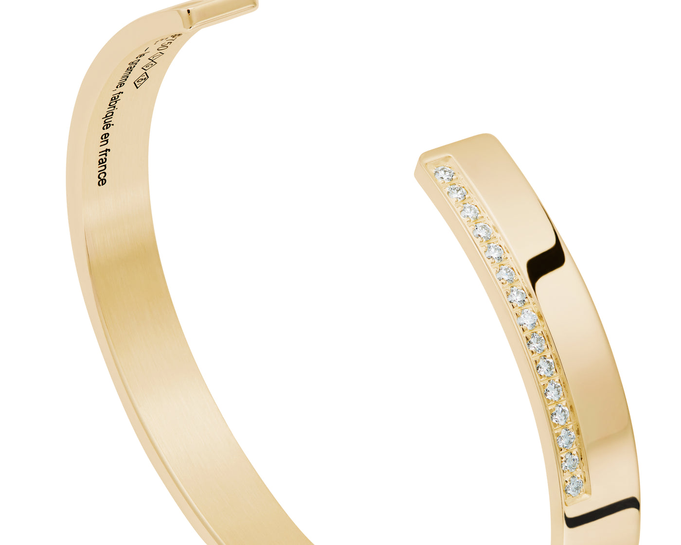 ribbon bracelet with diamonds le 31g