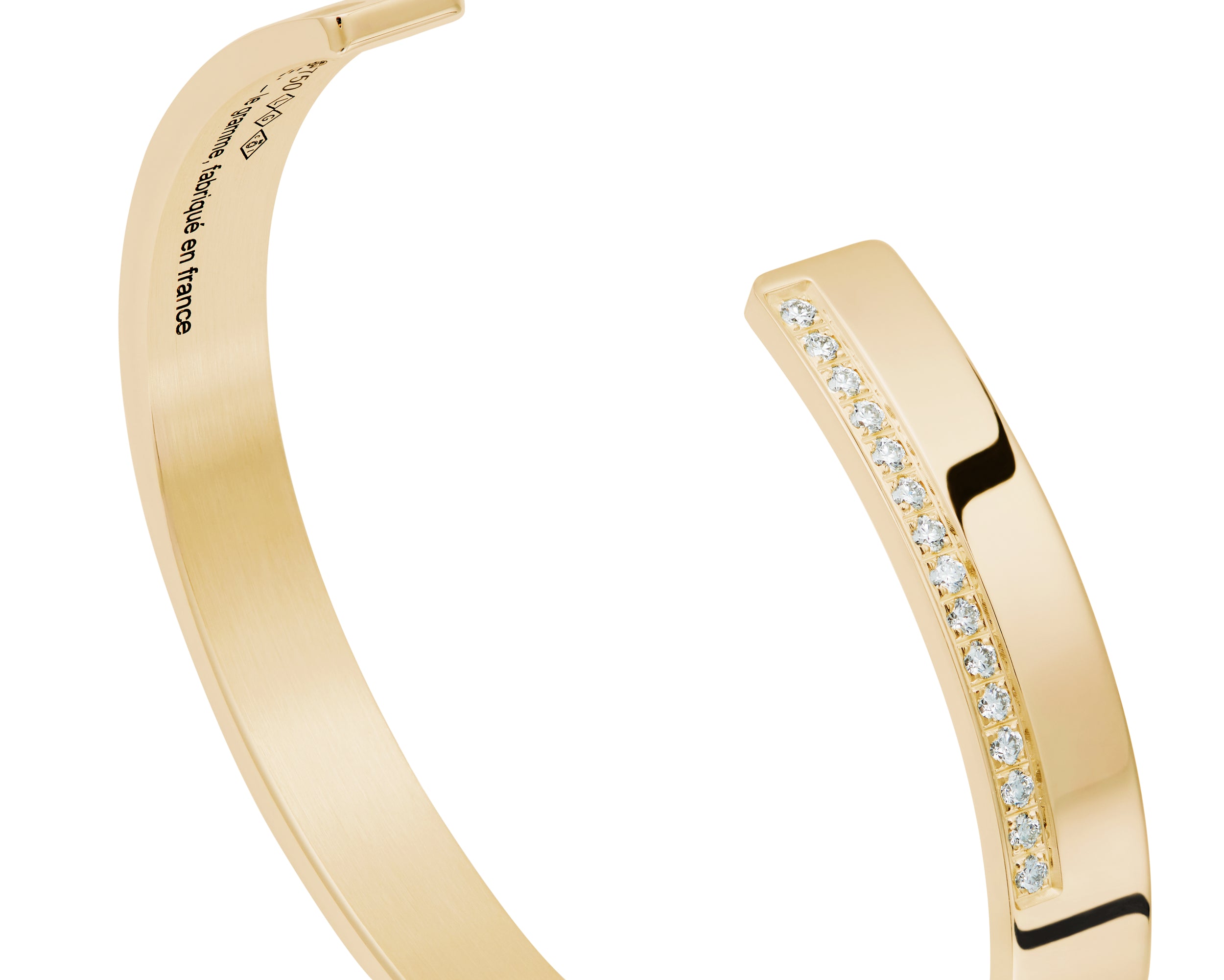 ribbon bracelet with diamonds le 31g