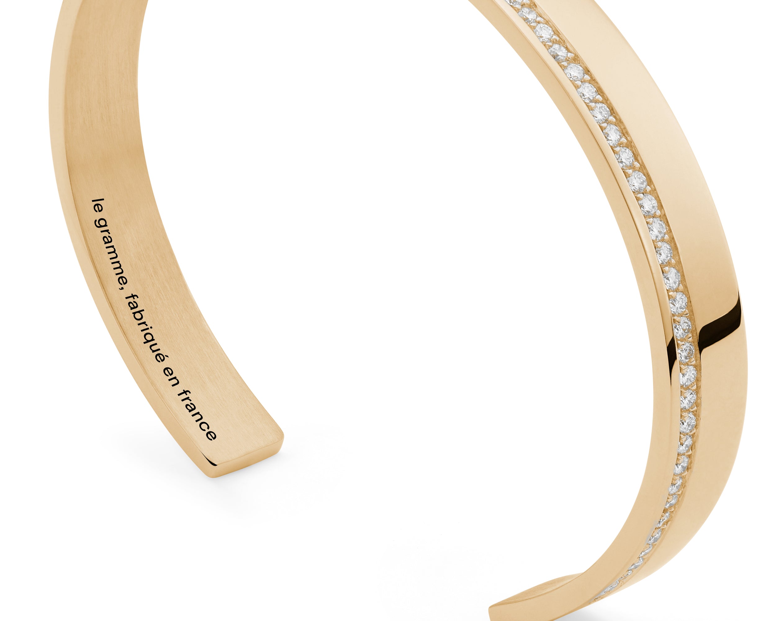 ribbon bracelet with diamonds le 30g