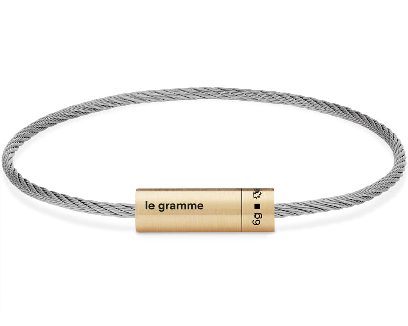 bracelet-cable-or-jaune-18ct-titane-argent-noir-925-6g-bijoux-pour-homme