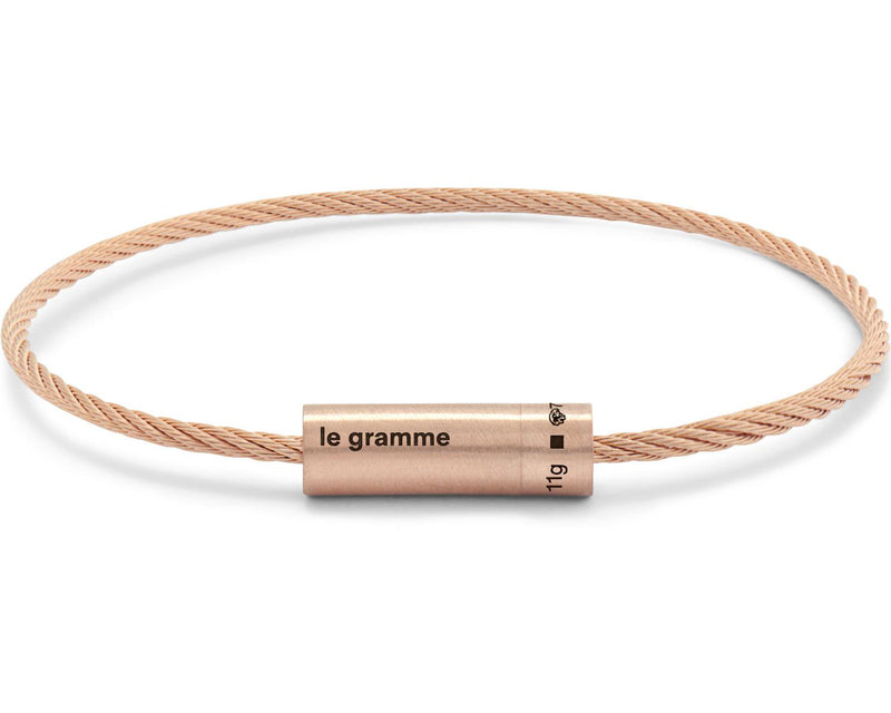 bracelet-cable-18ct-red-gold-11g-bijoux-pour-homme