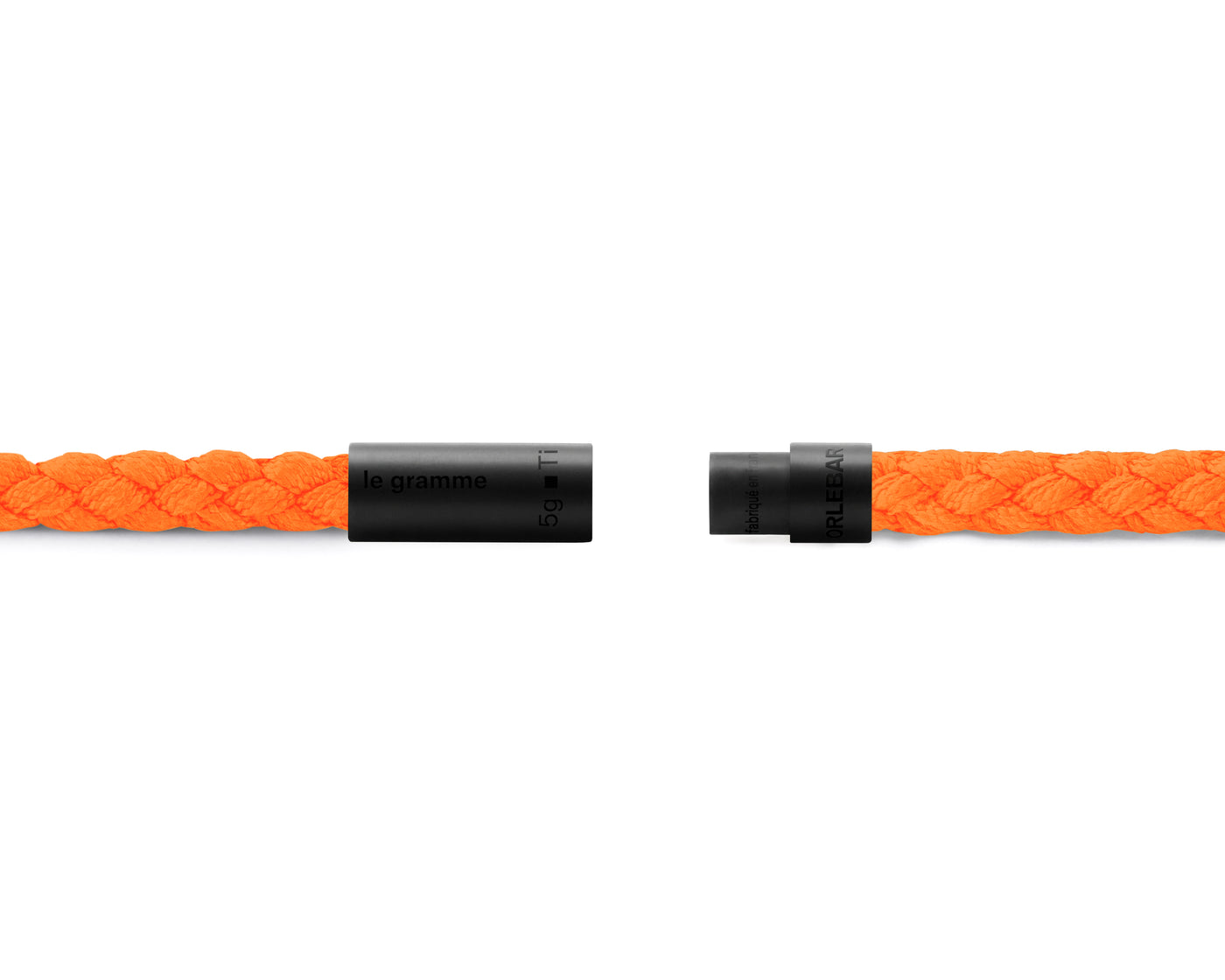 neon orange nato cable bracelet orlebar brown le 5g